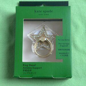 KATE SPADE STARLIGHT PHONE RING STAND:NIB